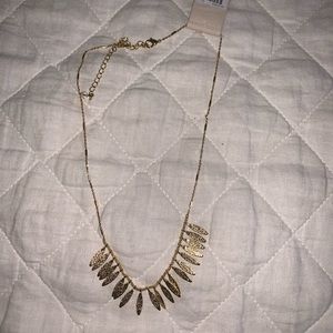 Anthropologie Gold Necklace